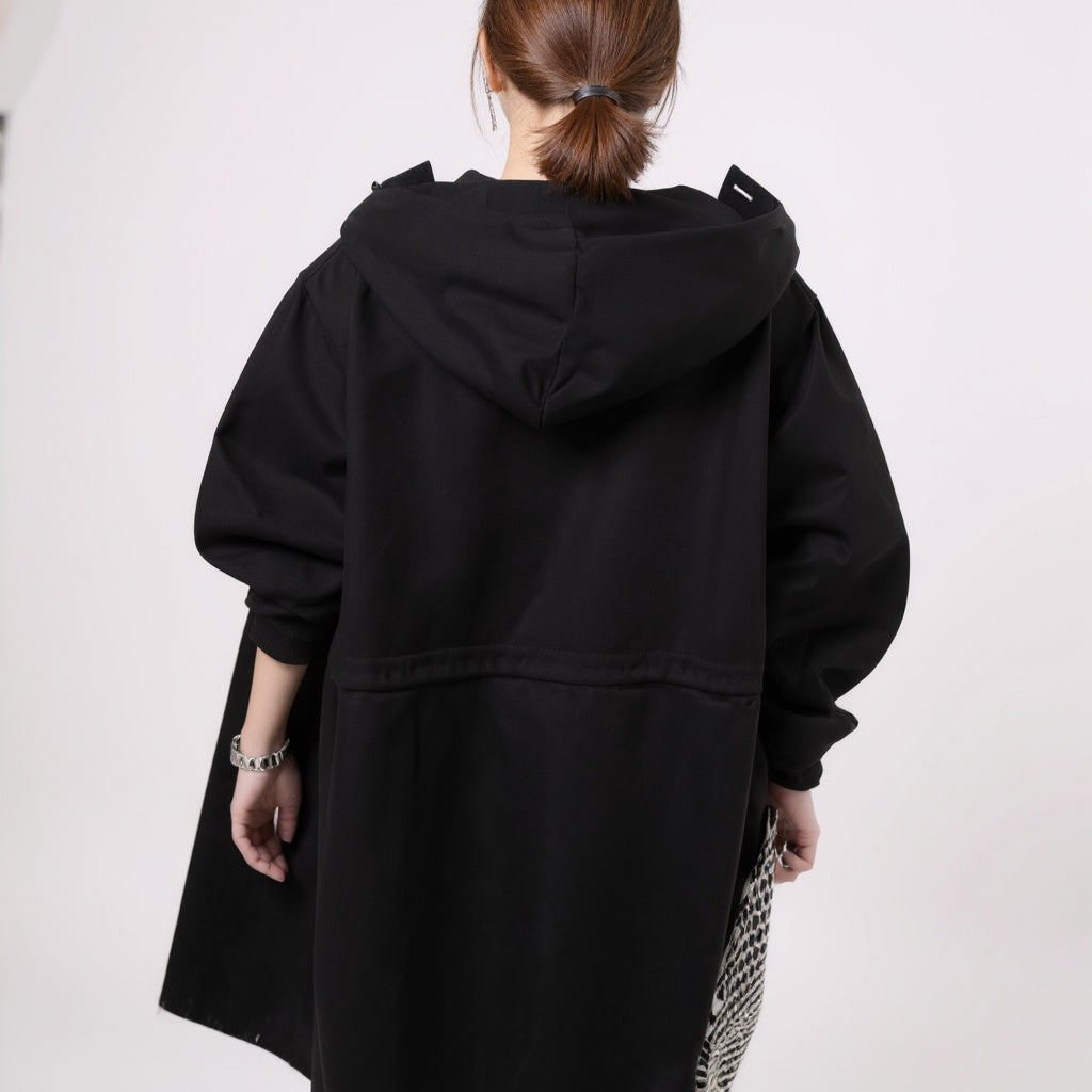 Old Monarchy | Women’s Hooded Trench Coat – Effortless Layers for All Seasons